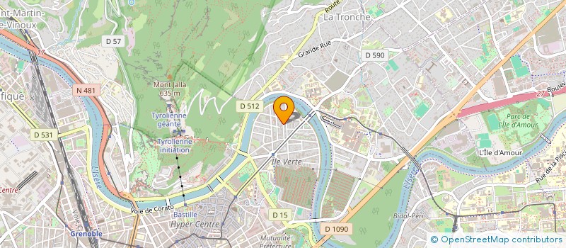 localisation de l'entreprise MONSIEUR JOHANN PIZZICOLO  SAINT-EGREVE