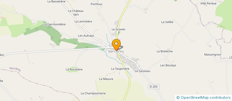 localisation de l'entreprise MONSIEUR JOHANN PLESSIS à VERRIERES