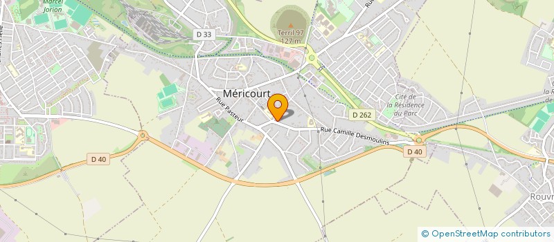 localisation de l'entreprise MONSIEUR JOHANN POPIELARZ  MERICOURT