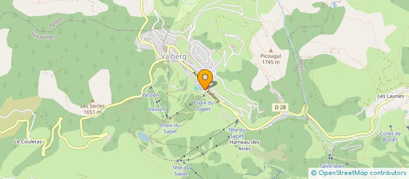 localisation de l'entreprise MONSIEUR JOHANN POUSSIN  PEONE