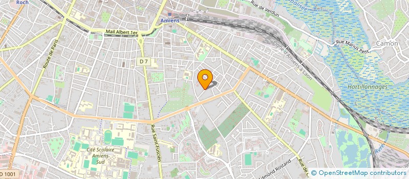 localisation de l'entreprise MONSIEUR JOHANN PUPIN à AMIENS
