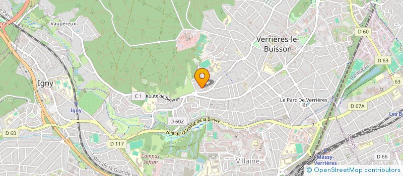 localisation de l'entreprise MONSIEUR JOHANN QUERE à VERRIERES-LE-BUISSON