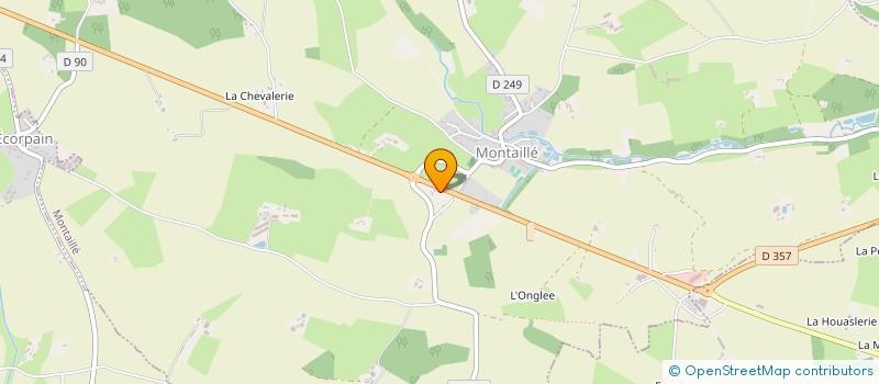 localisation de l'entreprise MONSIEUR JOHANN QUICY  MONTAILLE