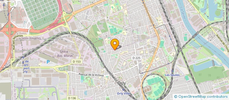 localisation de l'entreprise MONSIEUR JOHANN QUINQUENEL  ORLY