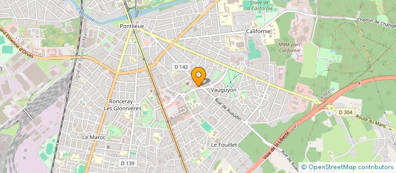 localisation de l'entreprise MONSIEUR JOHANN RICHARD  LE MANS