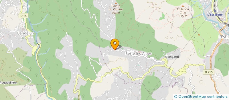 localisation de l'entreprise MONSIEUR JOHANN ROTH  BERRE-LES-ALPES