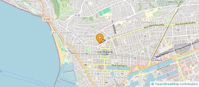 localisation de l'entreprise MONSIEUR JOHANN SAVALLE à LE HAVRE