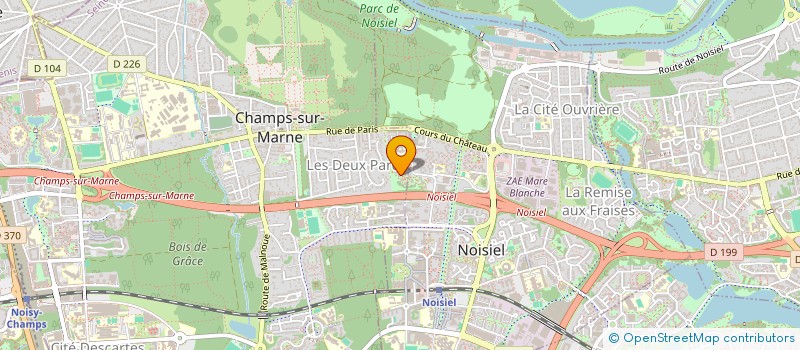 localisation de l'entreprise MONSIEUR JOHANN SCHILTZ à CHAMPS-SUR-MARNE