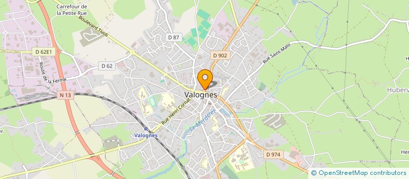 localisation de l'entreprise MONSIEUR JOHANN SYFFERT  VALOGNES