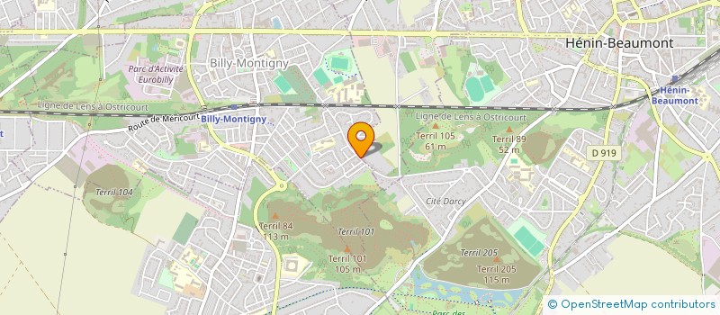 localisation de l'entreprise MONSIEUR JOHANN TAISNE  MONTIGNY-EN-GOHELLE