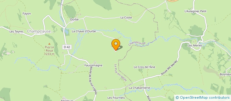 localisation de l'entreprise MONSIEUR JOHANN THIJSSEN  CHAMPCLAUSE