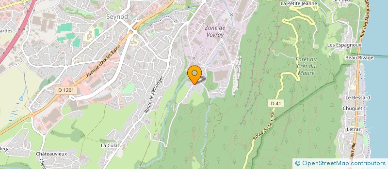 localisation de l'entreprise MONSIEUR JOHANN TIBODO à ANNECY