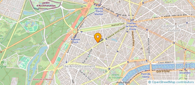 localisation de l'entreprise MONSIEUR JOHANN TOUCHARD  PARIS