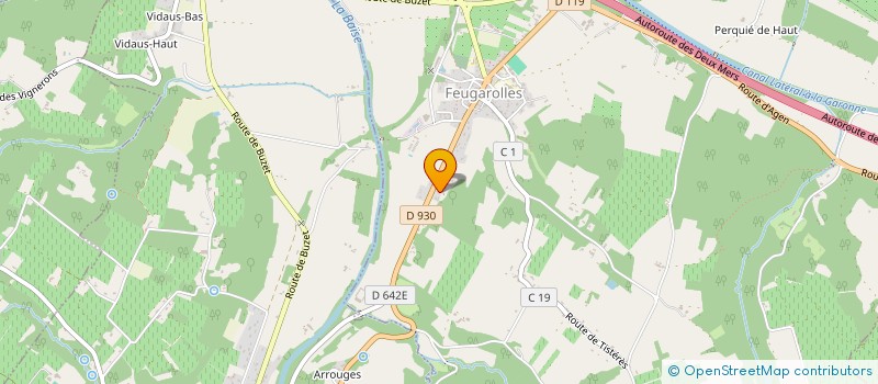 localisation de l'entreprise MONSIEUR JOHANN TROCMEZ à FEUGAROLLES