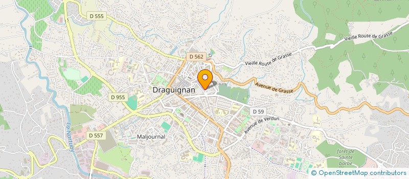 localisation de l'entreprise MONSIEUR JOHANN TRUCY  DRAGUIGNAN