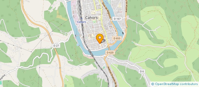 localisation de l'entreprise MONSIEUR JOHANN VACANDARE à CAHORS