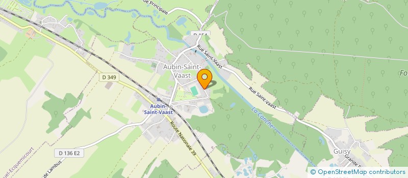 localisation de l'entreprise MONSIEUR JOHANN VALOIS  VACQUERIETTE-ERQUIERES