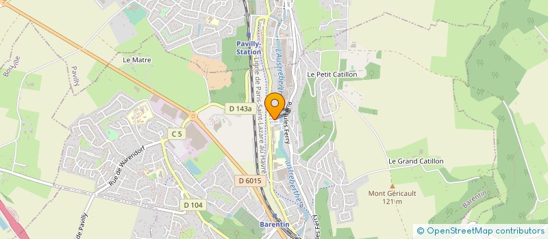 localisation de l'entreprise MONSIEUR JOHANN VANNIER à BARENTIN