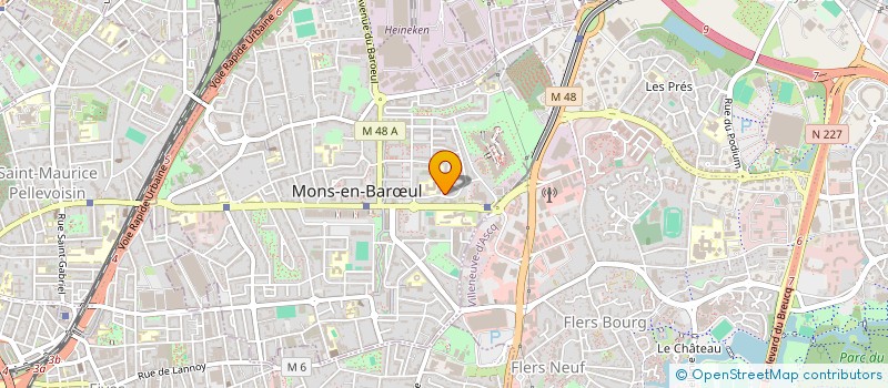 localisation de l'entreprise MONSIEUR JOHANN VERIEZ à MONS-EN-BARŒUL