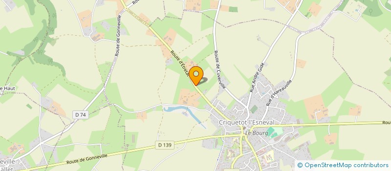 localisation de l'entreprise MONSIEUR JOHANN VINCENT  CRIQUETOT-L'ESNEVAL