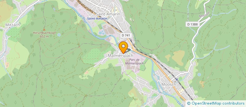 localisation de l'entreprise MONSIEUR JOHANN WEIBEL  MALMERSPACH