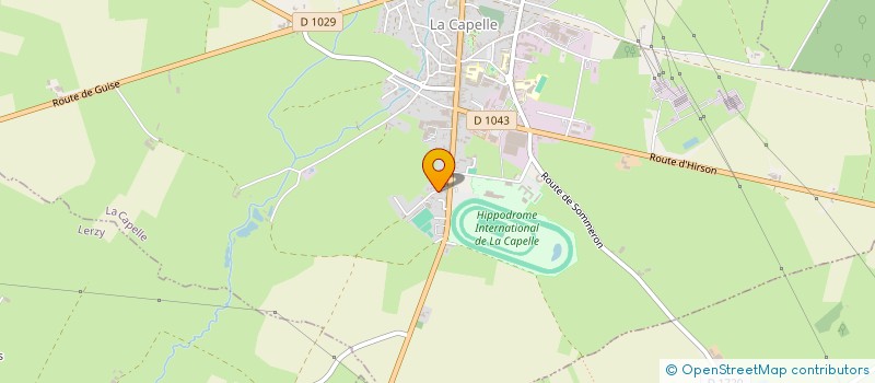 localisation de l'entreprise MONSIEUR JOHANN WERY  LA CAPELLE