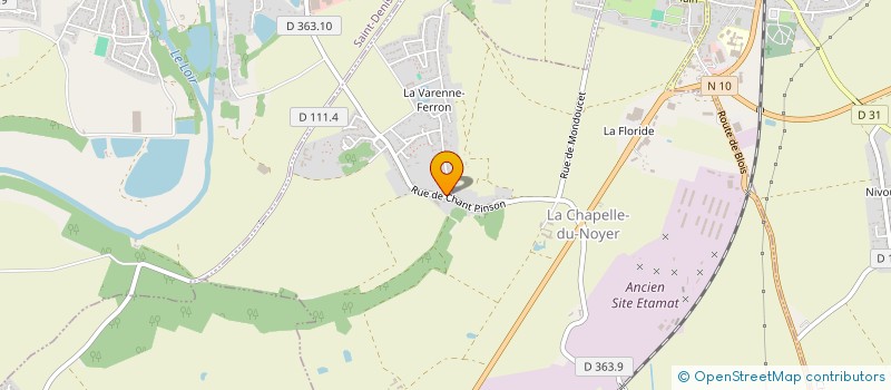 localisation de l'entreprise MONSIEUR JOHANN WILMART à LA CHAPELLE-DU-NOYER