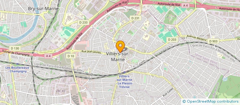localisation de l'entreprise MONSIEUR JOHANN YOKPROGUHE à VILLIERS-SUR-MARNE