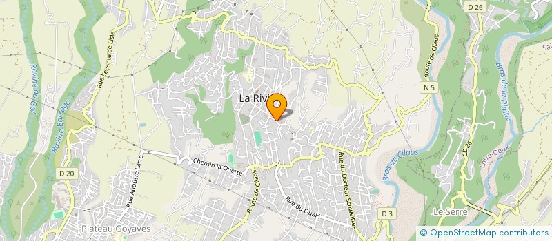 localisation de l'entreprise MONSIEUR JOHANNE JANICOT à SAINT-LOUIS