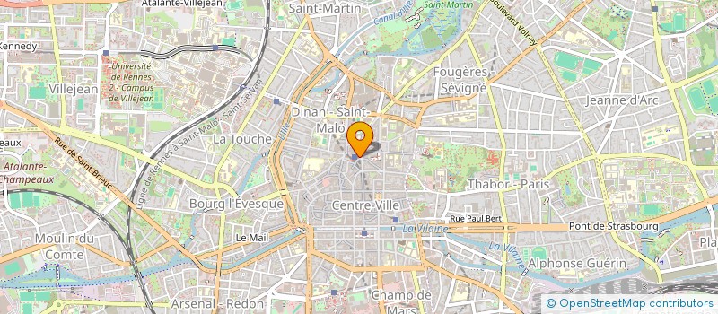 localisation de l'entreprise MONSIEUR JOHANNE MELIKIAN  RENNES