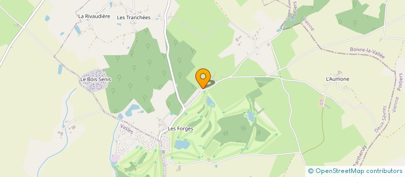 localisation de l'entreprise MONSIEUR JOHANNES BEEKMANS  LES FORGES