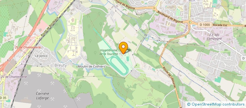 localisation de l'entreprise MONSIEUR JOHANNES COIGNOUX  LA COURONNE