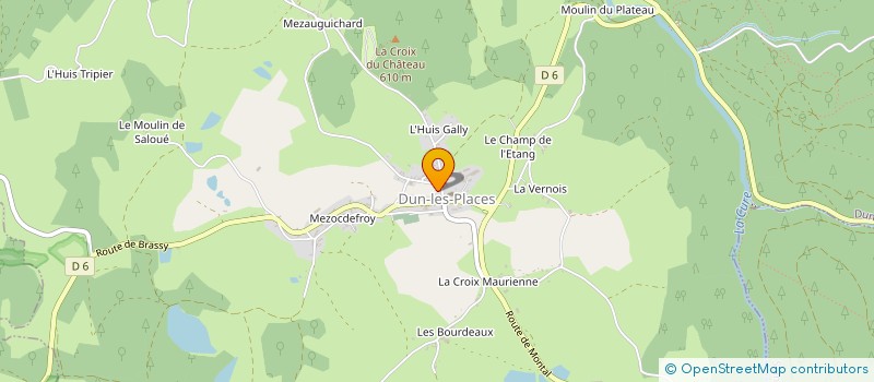 localisation de l'entreprise MONSIEUR JOHANNES COOLEN à OUROUX-EN-MORVAN