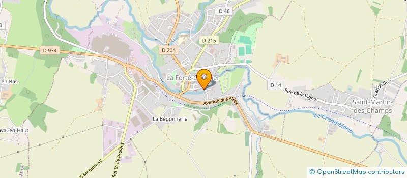 localisation de l'entreprise MONSIEUR JOHANNES HENDRIKS à LA FERTE-GAUCHER
