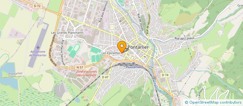 localisation de l'entreprise MONSIEUR JOHANNES HIERL à PONTARLIER