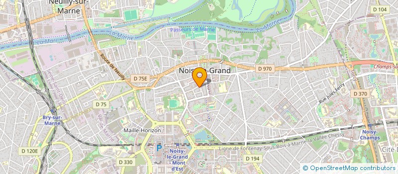 localisation de l'entreprise MONSIEUR JOHANNES HOUNSA  NOISY-LE-GRAND