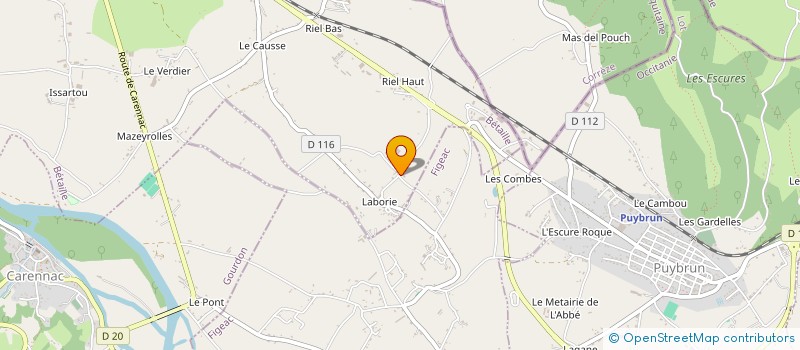 localisation de l'entreprise MONSIEUR JOHANNES JOHANNES ANTONIUS DE GRAAF  BETAILLE