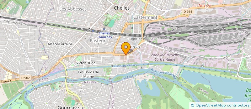 localisation de l'entreprise MONSIEUR JOHANNES KARCHER  CHELLES