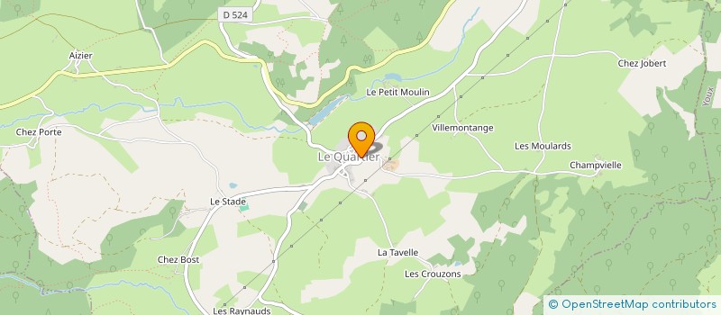 localisation de l'entreprise MONSIEUR JOHANNES MATER  LE QUARTIER