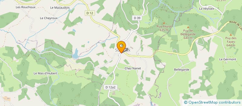localisation de l'entreprise MONSIEUR JOHANNES PRINS à SURDOUX