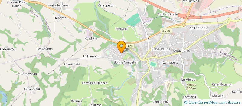 localisation de l'entreprise MONSIEUR JOHANNES SEBASTIAAN LOOS  MELLIONNEC