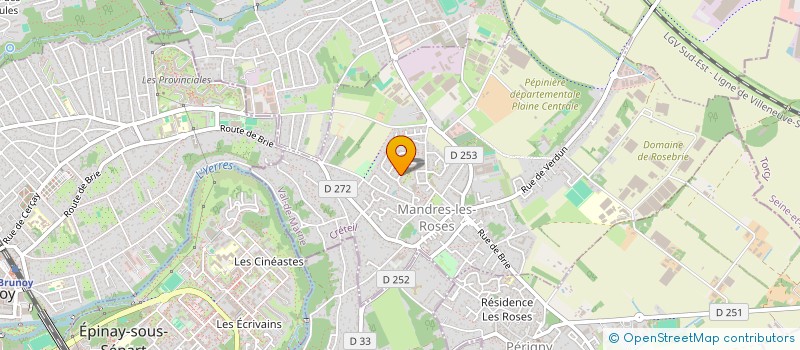 localisation de l'entreprise MONSIEUR JOHANNES SEPPARS  MANDRES-LES-ROSES