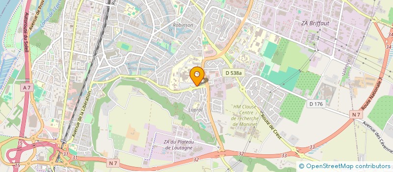 localisation de l'entreprise MONSIEUR JOHANNES SETA RATSIMBAZAFY à VALENCE