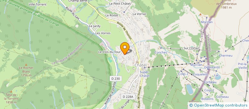 localisation de l'entreprise MONSIEUR JOHANNES VAN DER KRIFT  CHATEL