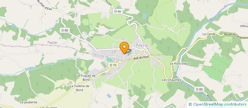 localisation de l'entreprise MONSIEUR JOHANNES VAN DONGEN  SAVIGNAC-LEDRIER