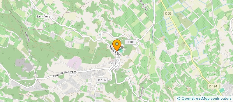 localisation de l'entreprise MONSIEUR JOHANNES VAN HORCK  LACOSTE