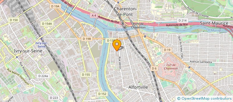 localisation de l'entreprise MONSIEUR JOHANNES VON SAURMA  ALFORTVILLE