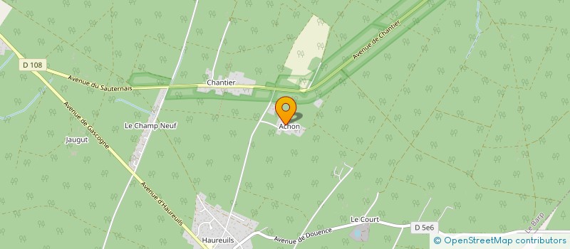 localisation de l'entreprise MONSIEUR JOHANNES ZANDVLIET  LE BARP