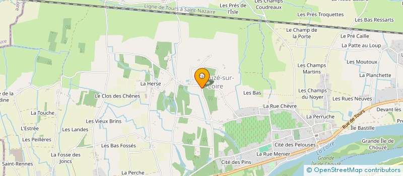 localisation de l'entreprise MONSIEUR JOHANNY GUILLEMOT  CHOUZE-SUR-LOIRE