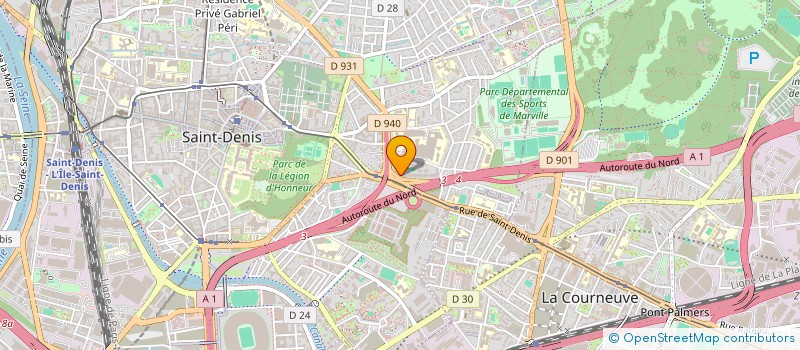 localisation de l'entreprise MONSIEUR JOHANSON SADO  SAINT-DENIS